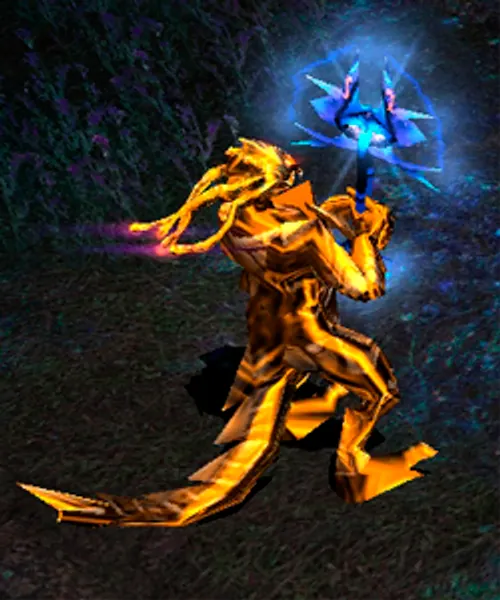 Golden Lizzard King
